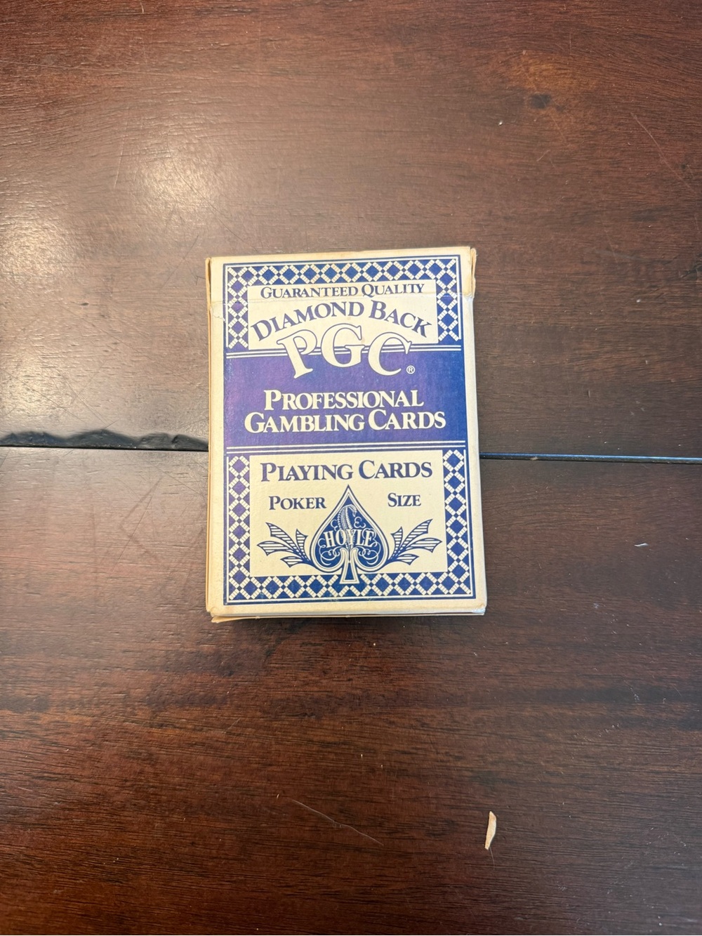Hoyle Vintage HPGC (Professional Gambling Cards) Diamond Back playing cards